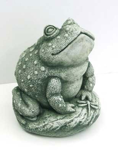 Carruth Studio Angus the Toad Stone Statue