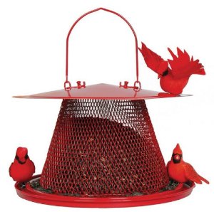 The Cardinal Bird Feeder