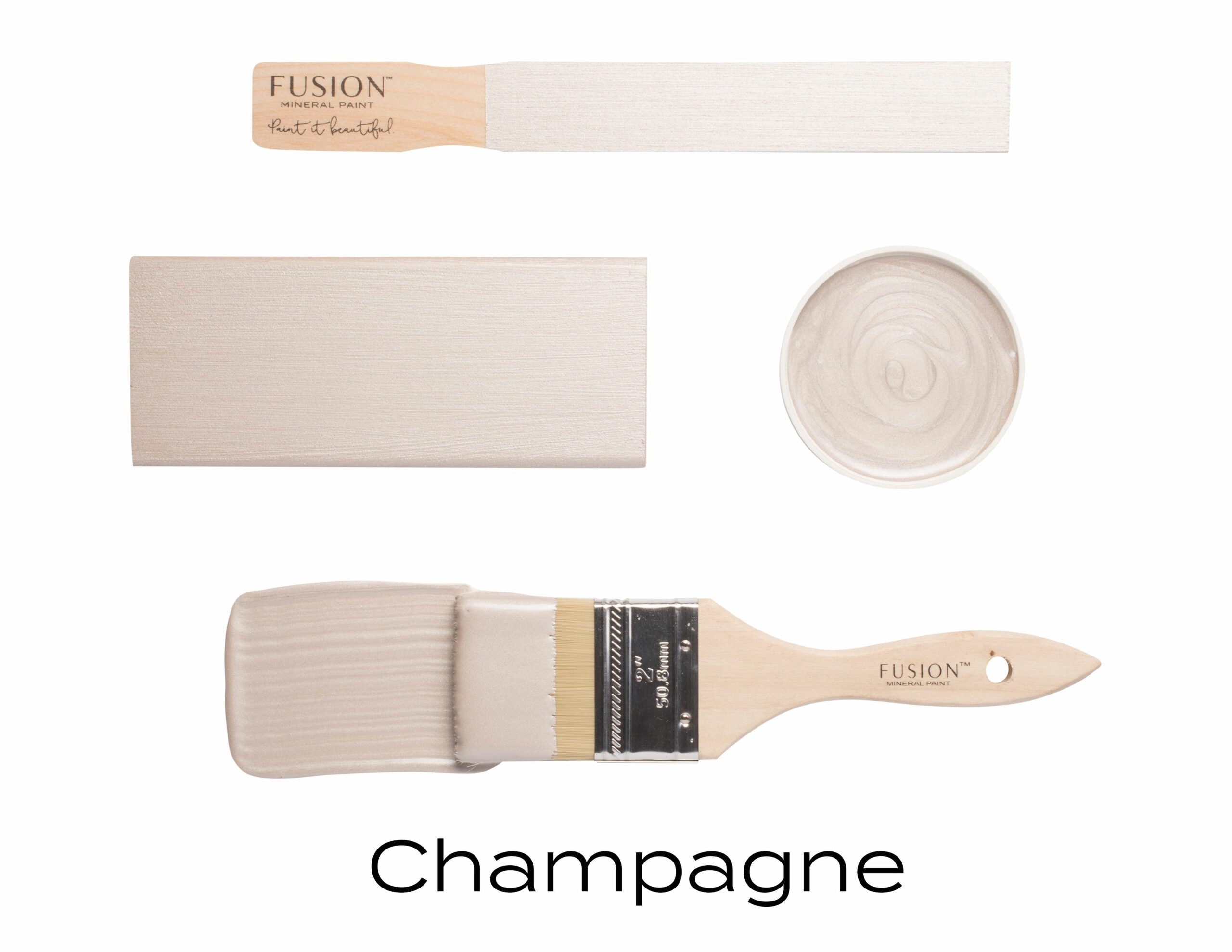 Fusion Mineral Paints Champagne overview