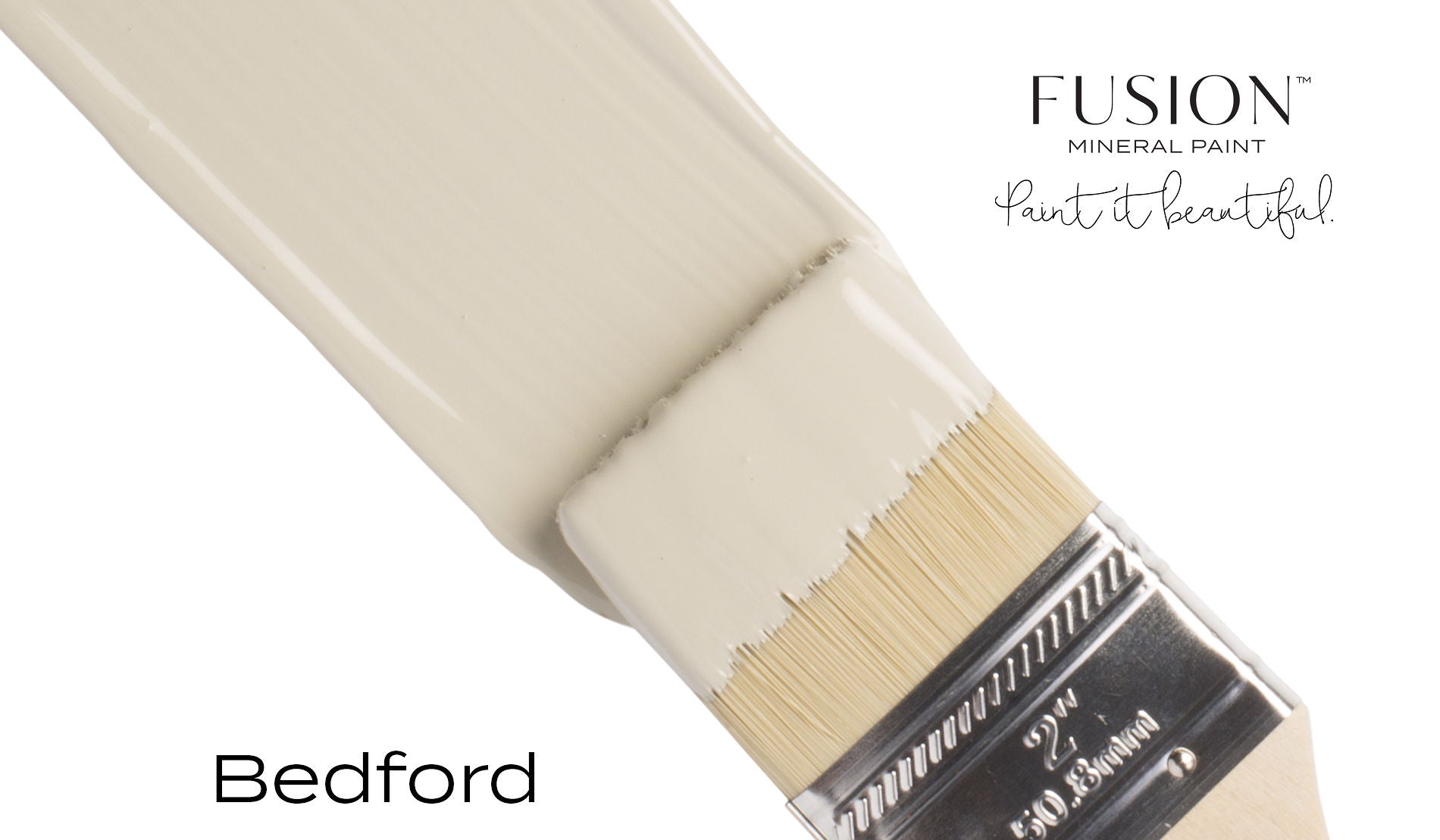 Fusion Mineral Paint Bedford angle brush