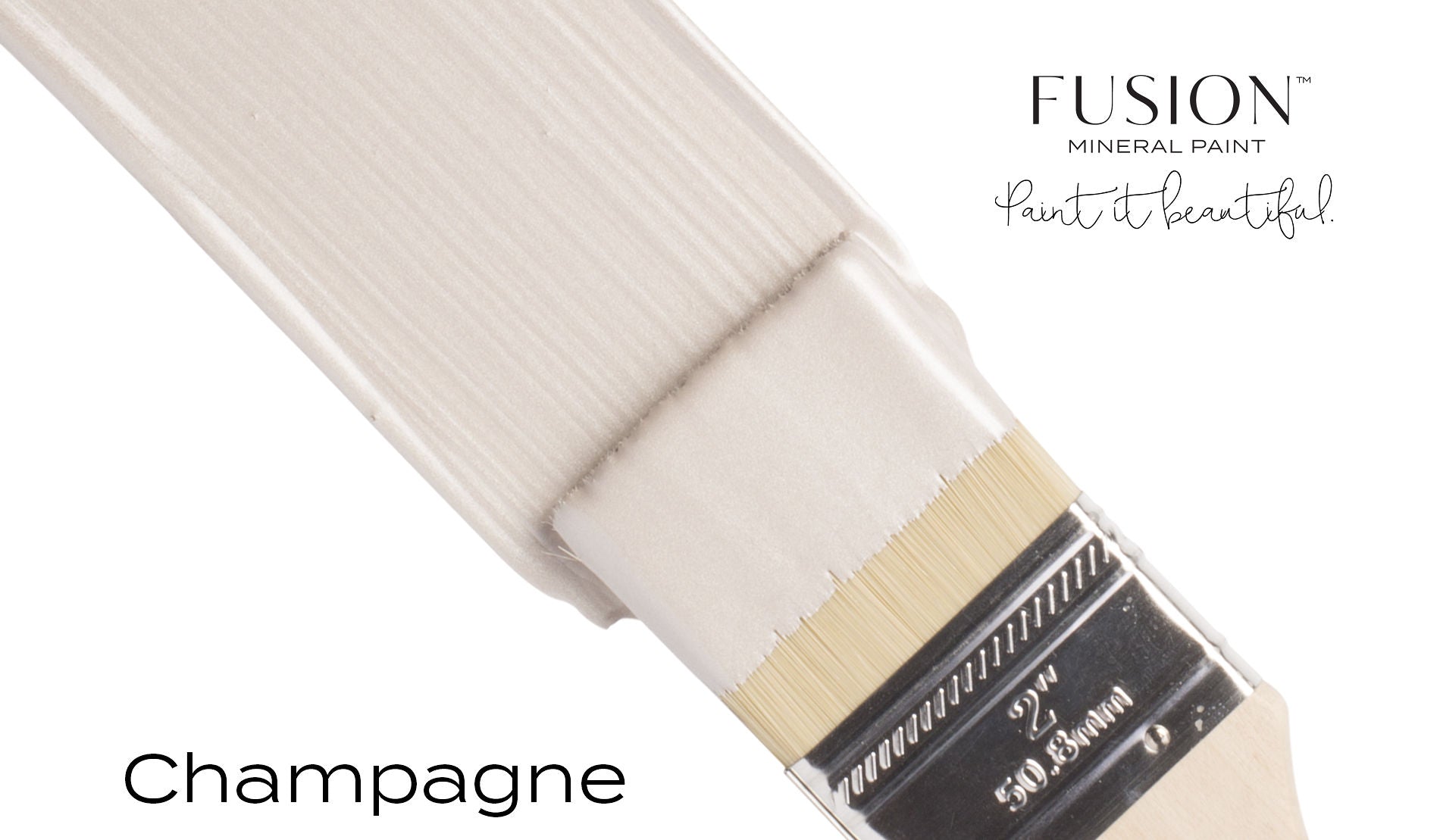 Fusion Mineral Paints Champagne brush