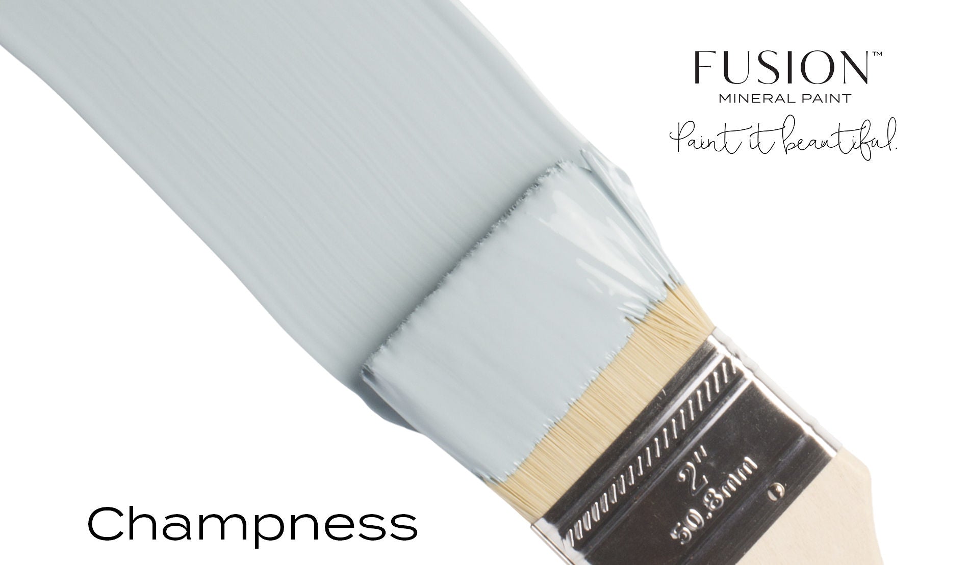 Fusion Mineral Paint Champness brush