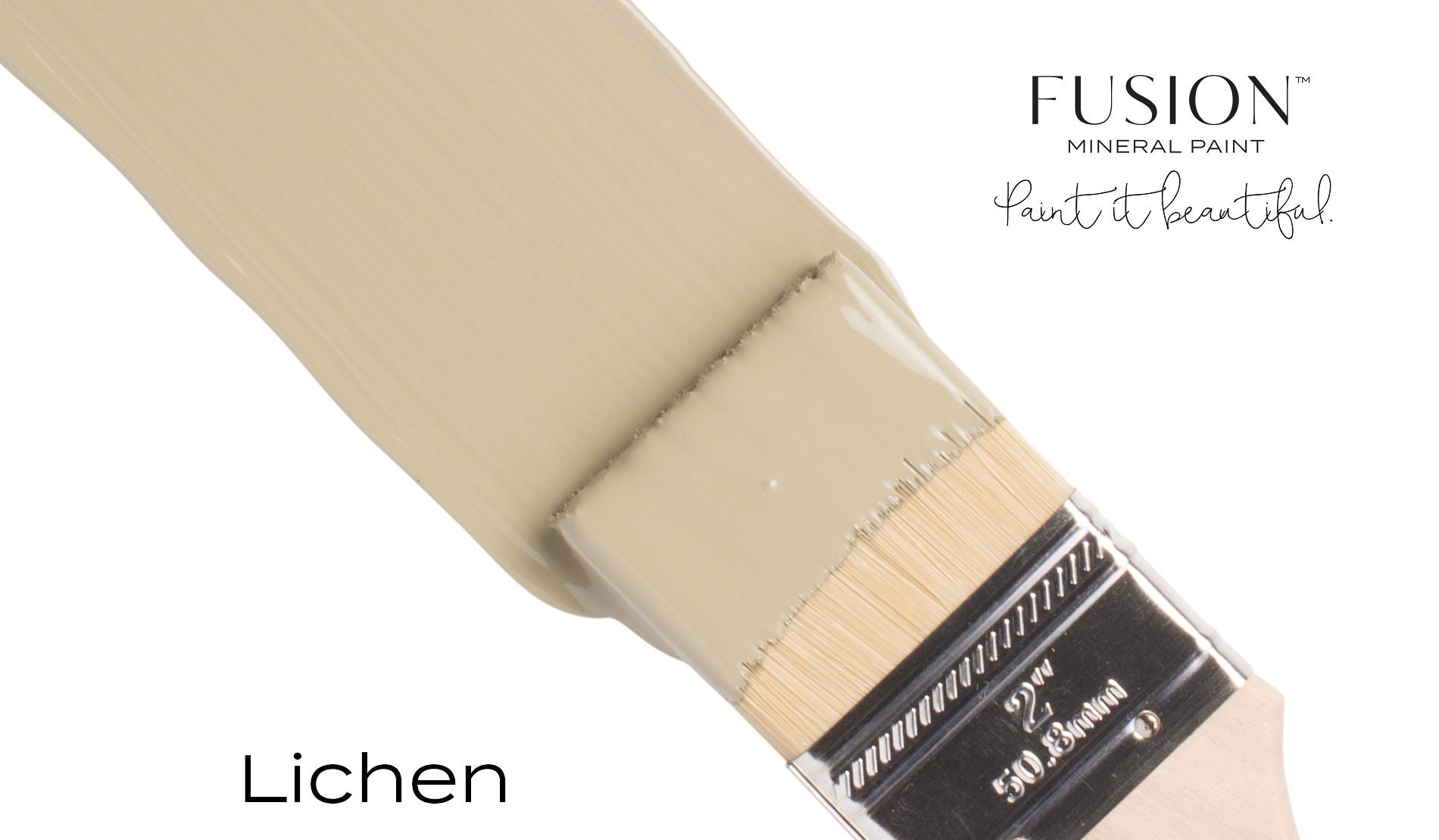 Fusion Mineral Paint Lichen Angled brush