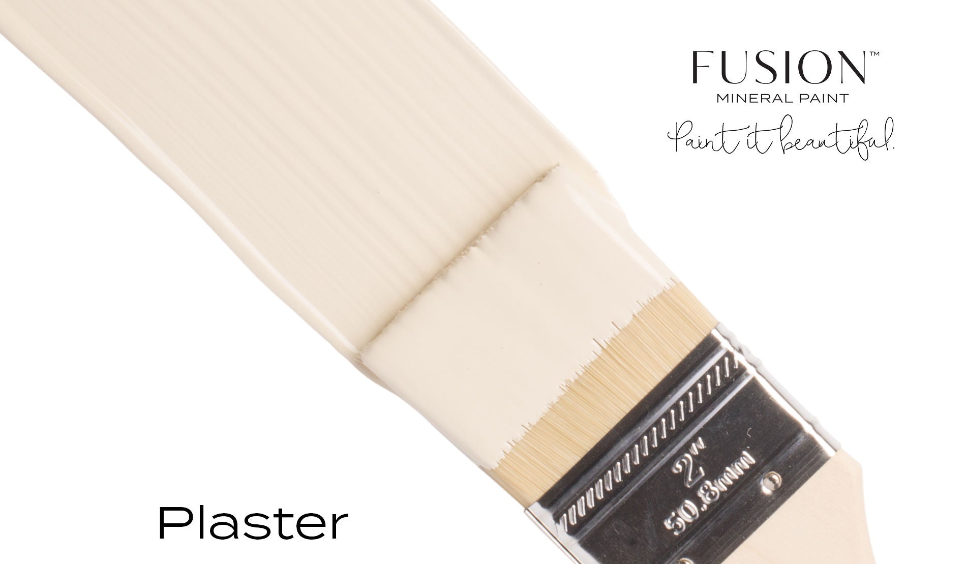 Fusion Mineral Paint Plaster angled brush