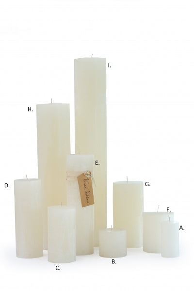 Melon White Timber Candle