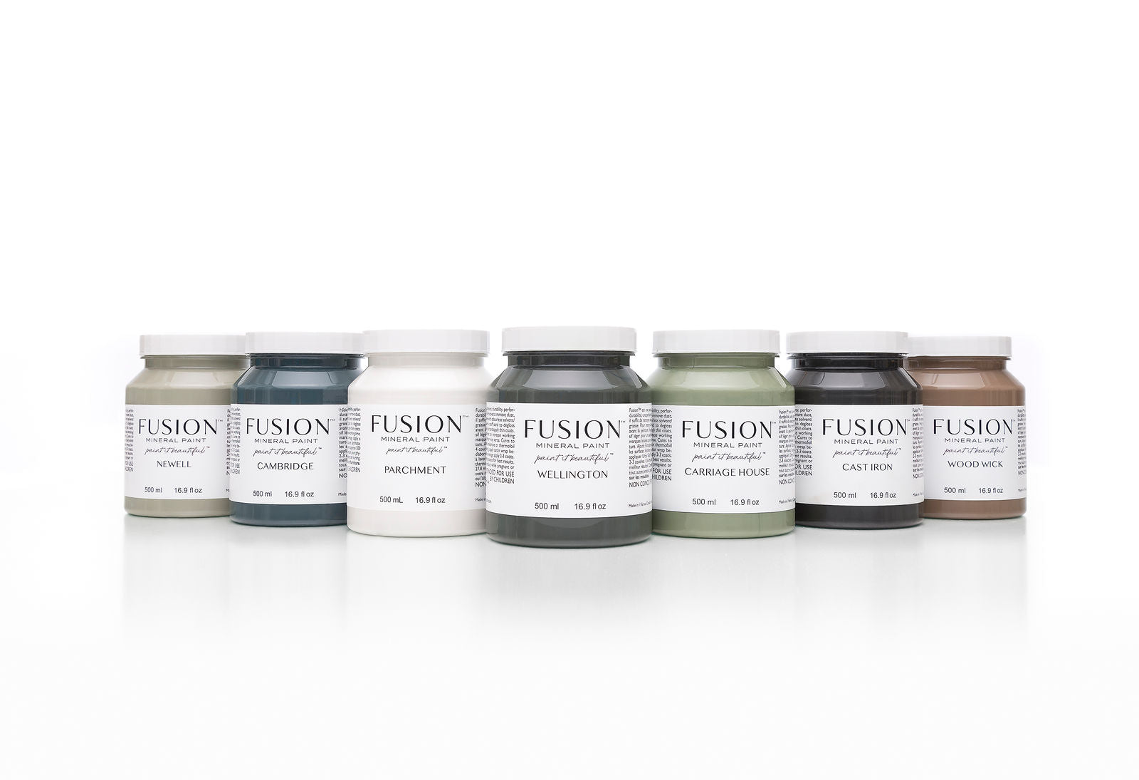 7 New Fusion Mineral Paint Colors