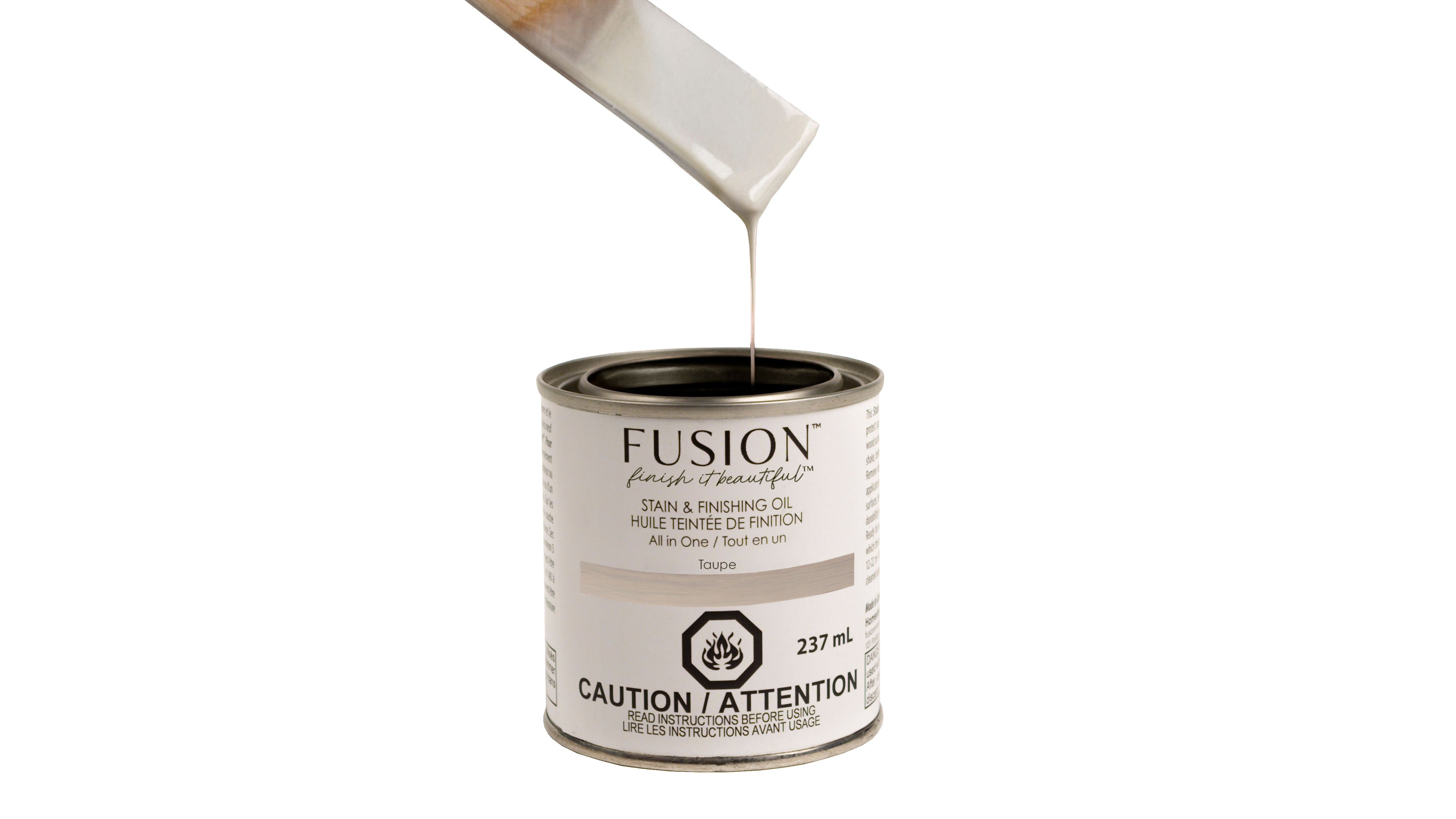 Fusion - Stain & Finishing Oil - Taupe