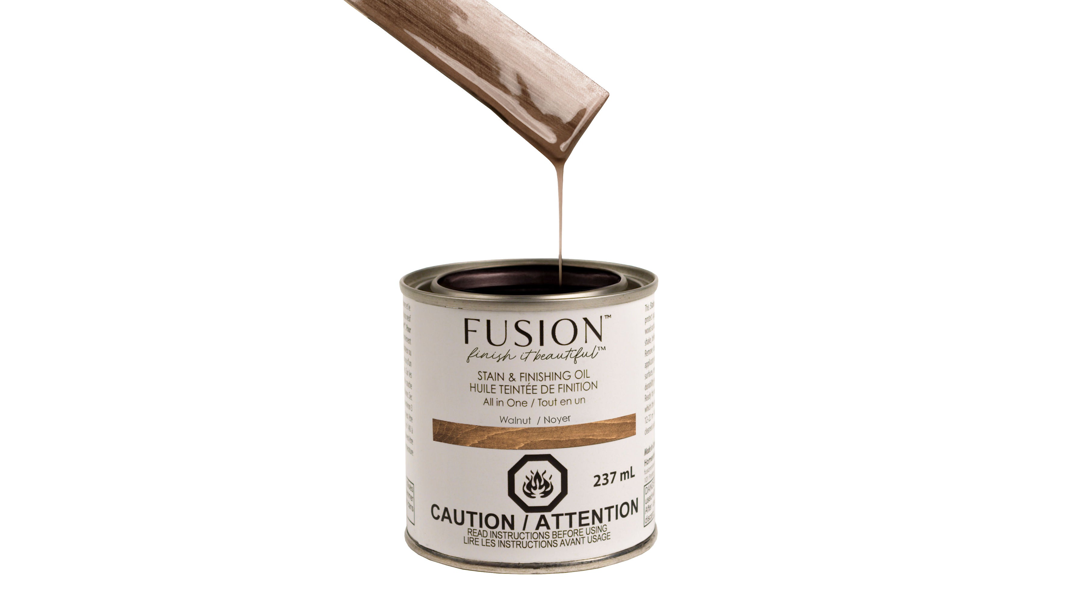 Fusion - Stain & Finishing Oil - Walnut