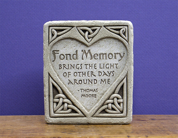 Carruth Studio Fond Memory Plaque – Secret Garden Shop