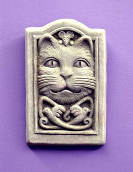 Carruth Studio Celtic Cat Stone Plaque