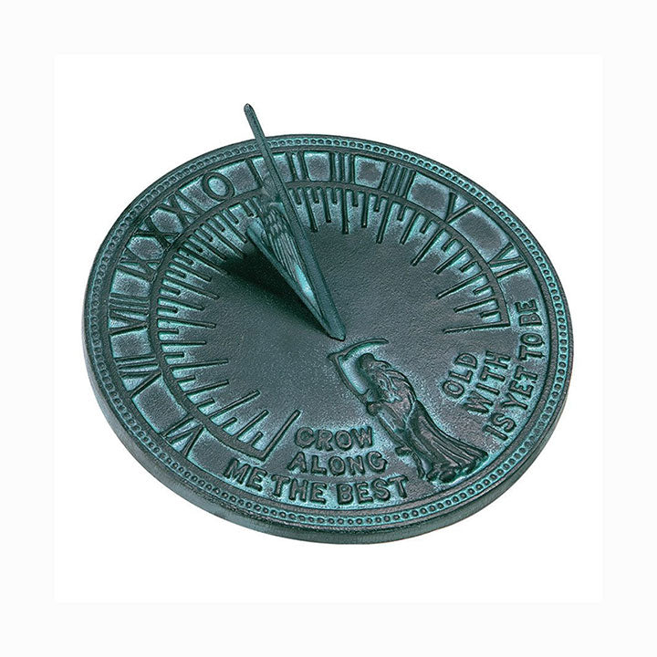 Rome Cast Iron Father Time Sundial