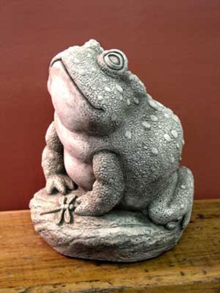 Carruth Studio Angus the Toad Stone Statue