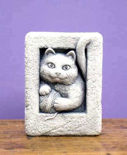 Carruth Studio Kitty Mini Stone Plaque
