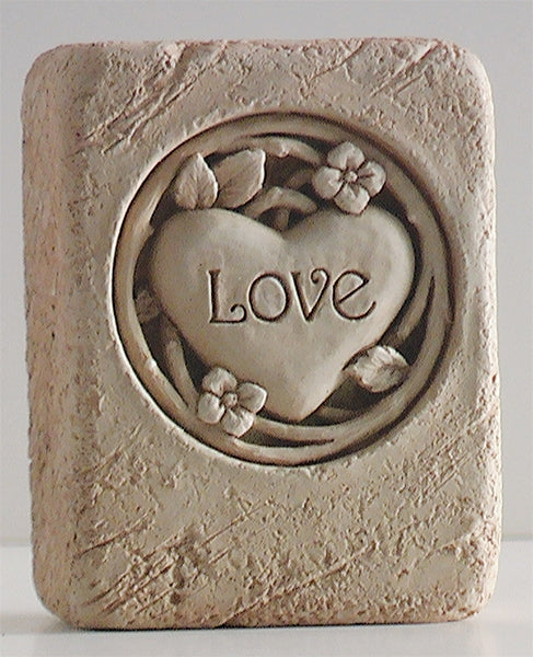 Carruth Studio Love Stone Mini Plaque