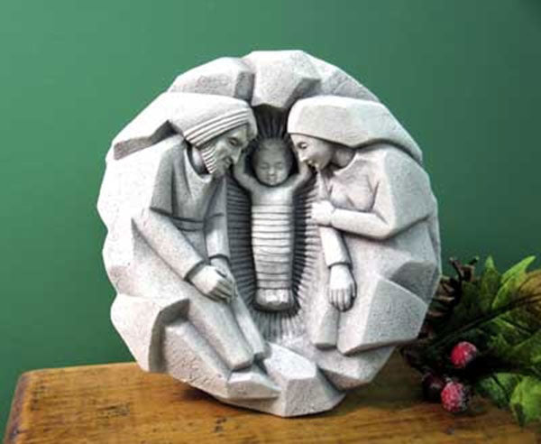 Carruth Studio Washington National Cathedral Nativity Stone Sculpture