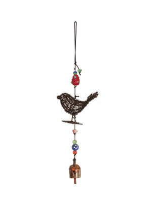 Wired Sparrow Wind Chime