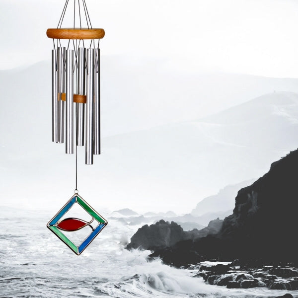 Woodstock Sign of Faith Wind Chime