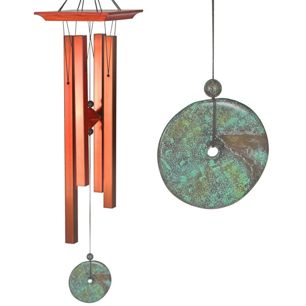 WOODSTOCK CHIMES Asli Arts Collection, Capiz Waterfall, 40 in. Azure WOODSTOCK CHIMES Asli Arts Collection, Capiz Waterfall, 40 in. Azure