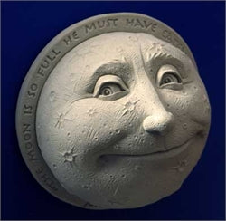 Carruth Studio A Child's View of the Moon Plaque